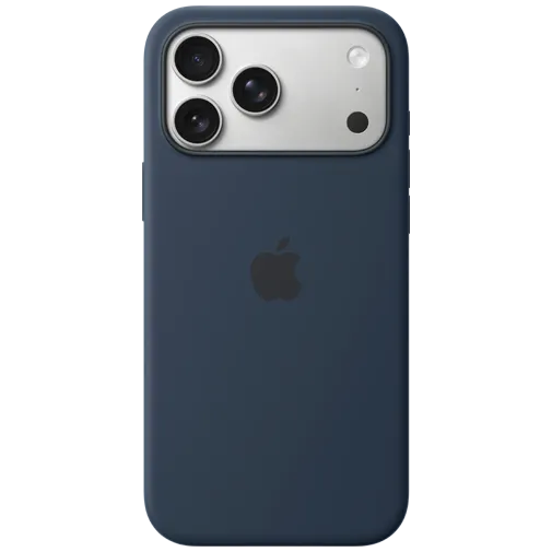 Apple Silicone Back Cover Dark Blue MagSafe Apple iPhone 17 Pro Max