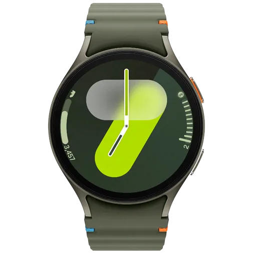 Samsung Galaxy Watch 7 44mm Green (Green Rubber Strap)