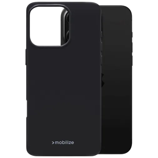 Mobilize TPU Back Cover Black Apple iPhone 16 Pro
