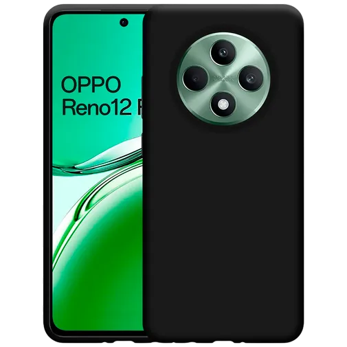 Just in Case TPU Back Cover Black OPPO Reno12 F/Reno12 FS
