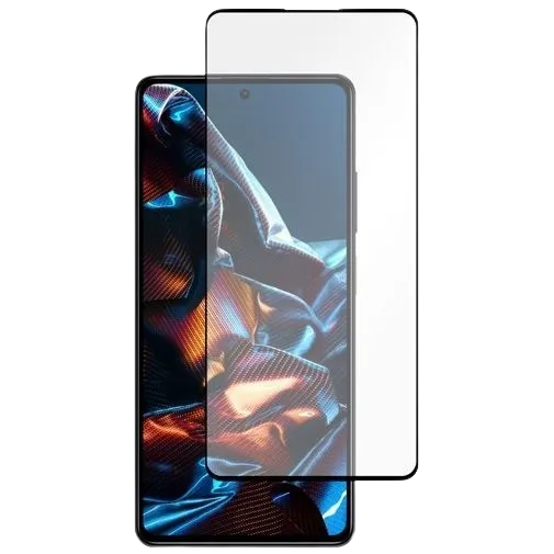 Just in Case Tempered Glass Edge To Edge Screen Protector Poco X5 Pro