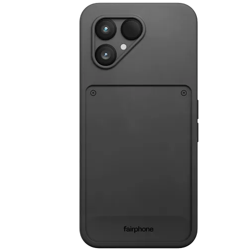 Fairphone Plastic Back Cover Black Fairphone (Gen. 6)