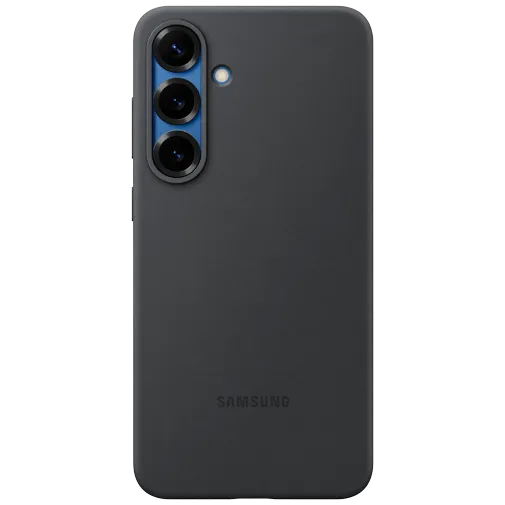 Samsung Silicone Back Cover Black Samsung Galaxy S25+