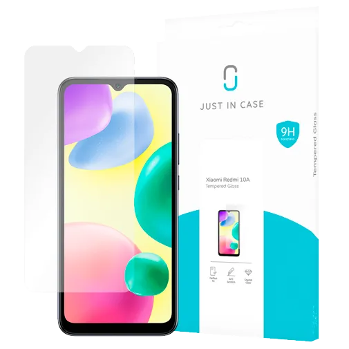 Just in Case Tempered Glass Clear Screen Protector Xiaomi Redmi 10A