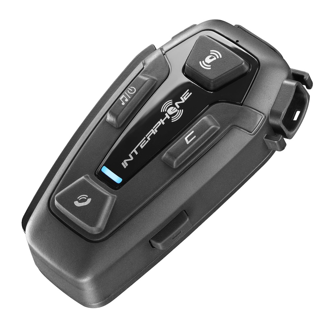 Interphone U-COM 8R Motorbike intercom 1600 m Black Wireless