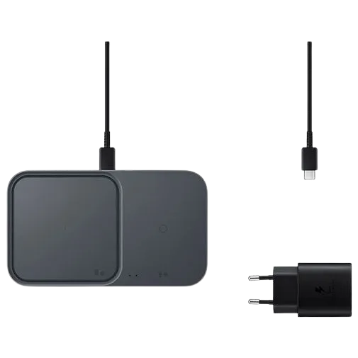 Samsung EP-P5400 Dual Wireless Charger 15W With Adapter Black