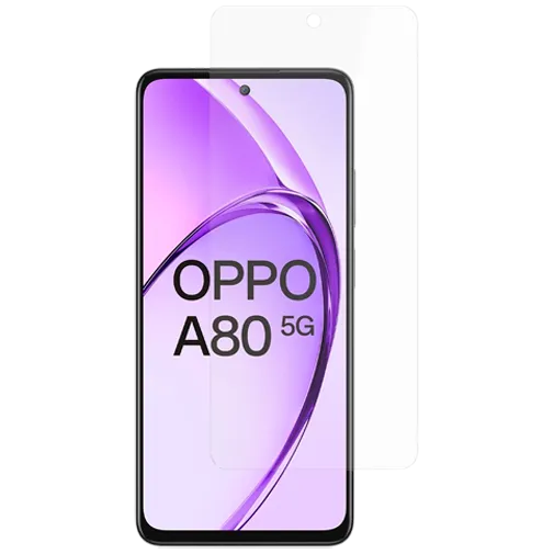 Just in Case Tempered Glass Clear Screen Protector OPPO A80