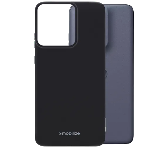 Mobilize TPU Back Cover Black Motorola Edge 50 Neo