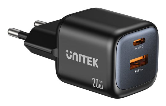 UNITEK Zeno Universal Black AC Fast charging Indoor