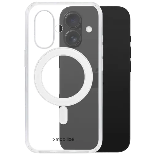 Mobilize PC Back Cover Transparent Magnetic Apple iPhone 16