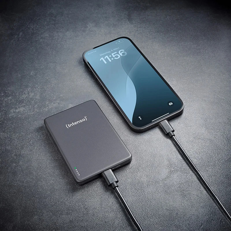 Intenso Magnetic Wireless MW10000 Grey Power bank 38.5 Wh 7344034