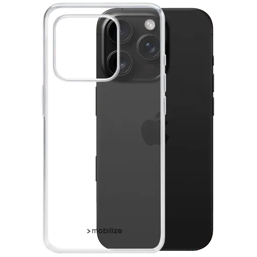 Mobilize TPU Back Cover Transparent Apple iPhone 16 Pro