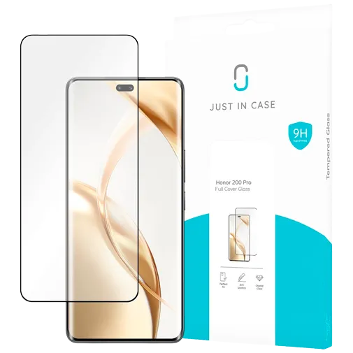 Just in Case Tempered Glass Edge To Edge Screen Protector Honor 200 Pro
