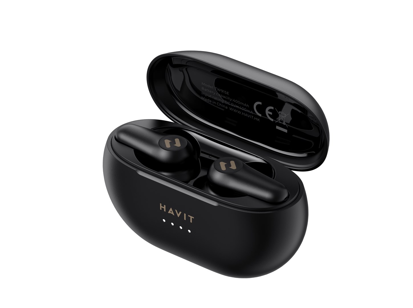 Havit TW915E - TWS wireless headphones (black) TW915Eblack True wireless stereo In-ear