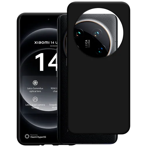 Just in Case TPU Back Cover Black Xiaomi 14 Ultra