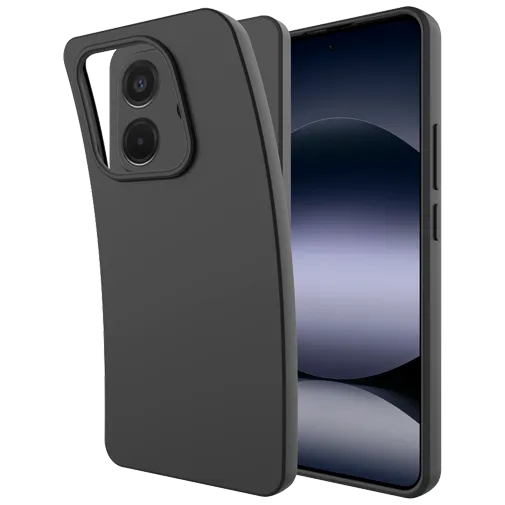 Just in Case TPU Back Cover Black Xiaomi Redmi Note 14
