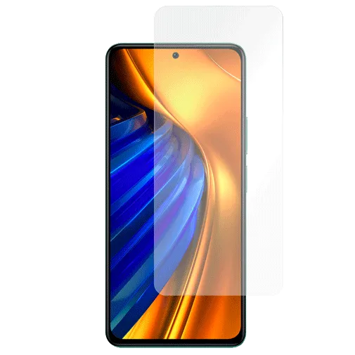 Just in Case Tempered Glass Clear Screen Protector Poco F4