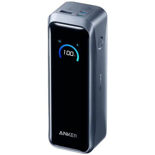 Anker Prime Dual USB-C + USB-A Fast Charger Powerbank 20.000mAh Silver