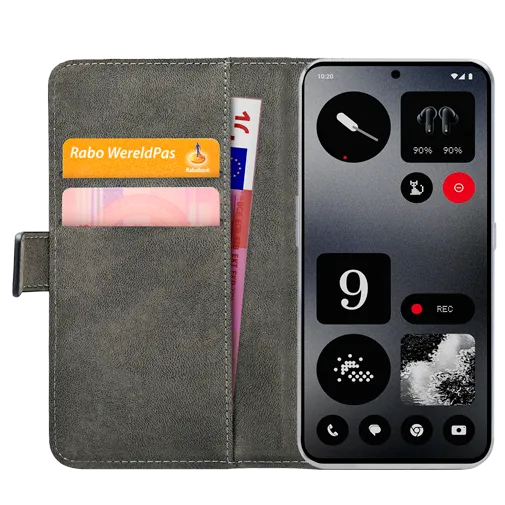 Mobilize Pu-Leather Book Case Black Cmf Phone 1