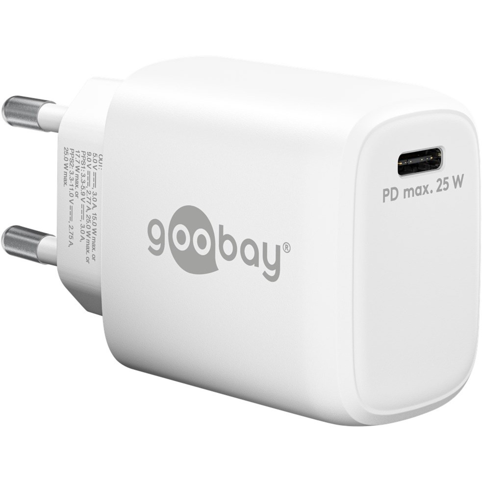 goobay USB-C PD GaN 25 W Fast charger 65368