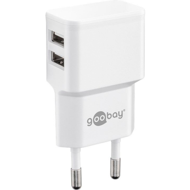 goobay Dual USB 2.4 A Charger 44952