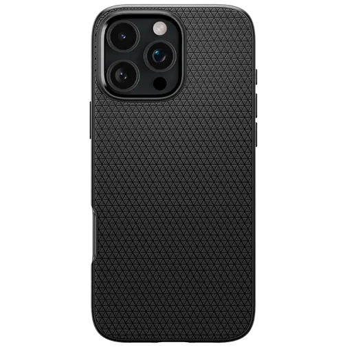 Spigen Liquid Air TPU Back Cover Black Apple iPhone 16 Pro