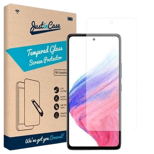 Just in Case Tempered Glass Clear Screenprotector Samsung Galaxy A53 5G