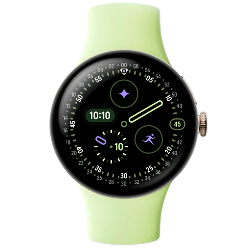 Google Pixel Watch 4 41mm Gold (Gele Strap)