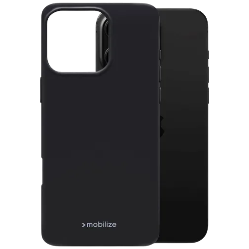 Mobilize TPU Back Cover Black Apple iPhone 16 Pro Max
