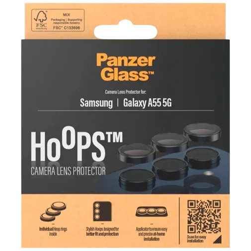 Panzerglass Hoops Tempered Glass Camera Protector Samsung Galaxy A55