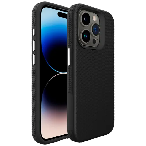 Just in Case Rugged TPU Back Cover Black Apple iPhone 16 Pro