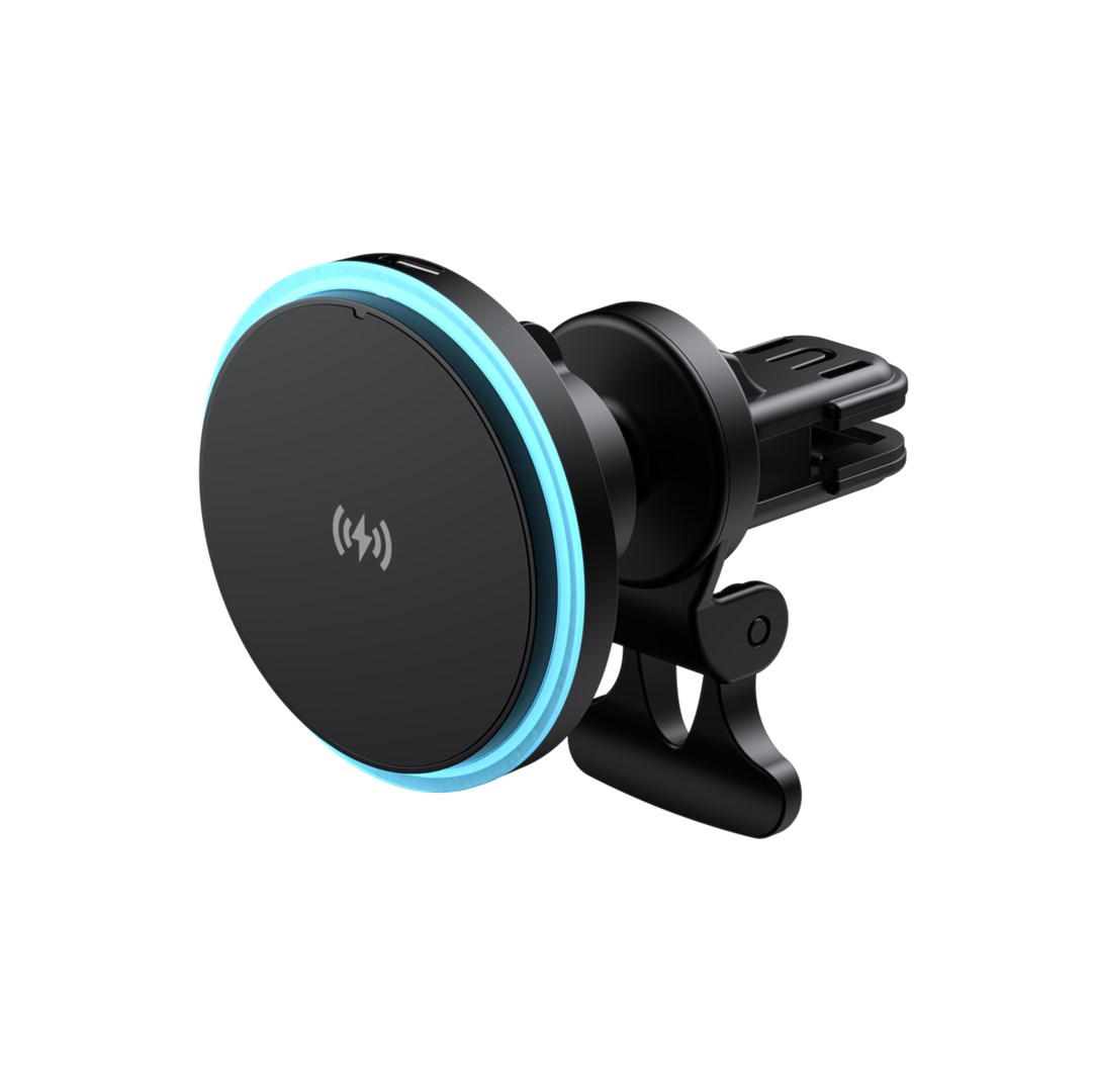 Havit W3032 - 3-in-1 car wireless charger, black 15 W