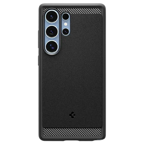 Spigen Rugged Armor TPU Back Cover Black Samsung Galaxy S25 Ultra