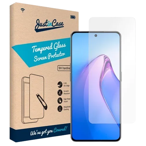 Just in Case Tempered Glass Clear Screen Protector OPPO Reno8 Pro