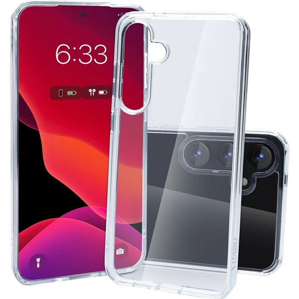 Nevox StyleShell SHOCKFlex Phone case Transparent Samsung Galaxy S25 Plus