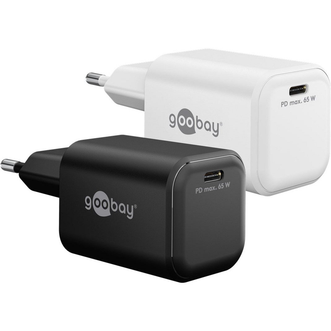 goobay USB-C PD GaN Nano 65 W Fast charger 79156