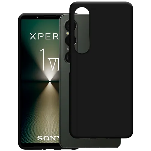 Just in Case TPU Back Cover Black Sony Xperia 1 VI