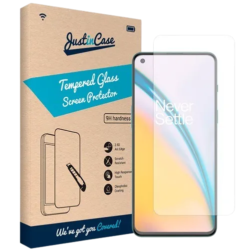 Just in Case Tempered Glass Clear Screenprotector Oneplus Nord 2