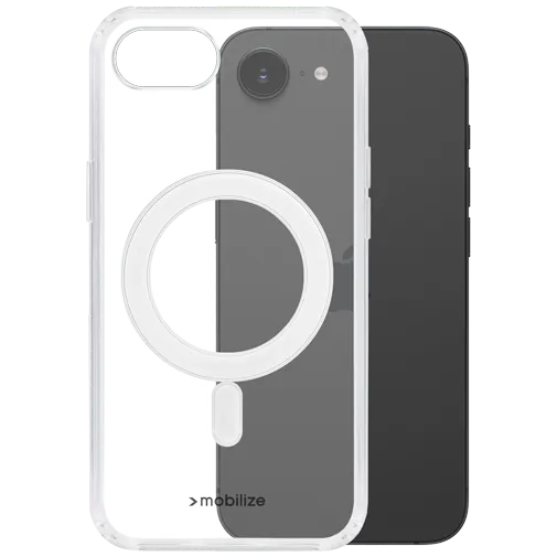 Mobilize PC Back Cover Transparent Magnetic Apple iPhone 16e/17e