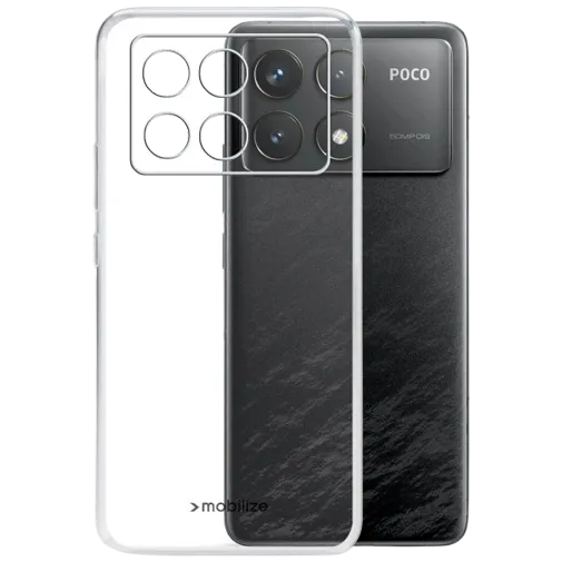Mobilize TPU Back Cover Transparent Poco F6 Pro