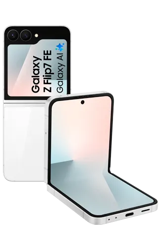 Samsung Galaxy Z Flip 7 FE 256GB White