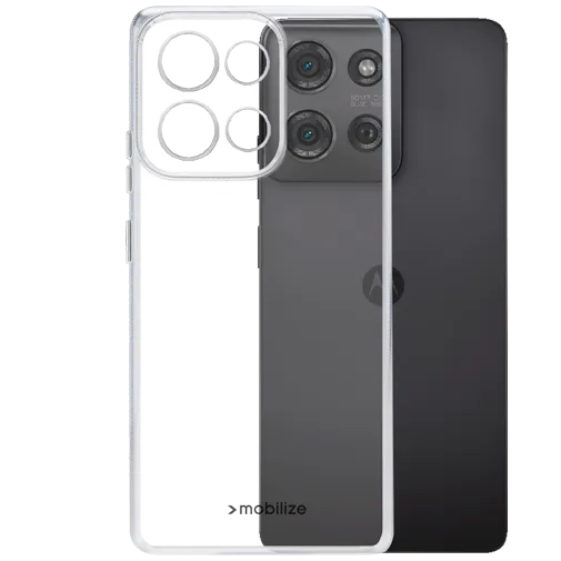 Mobilize TPU Back Cover Transparent Motorola Moto G75 5G