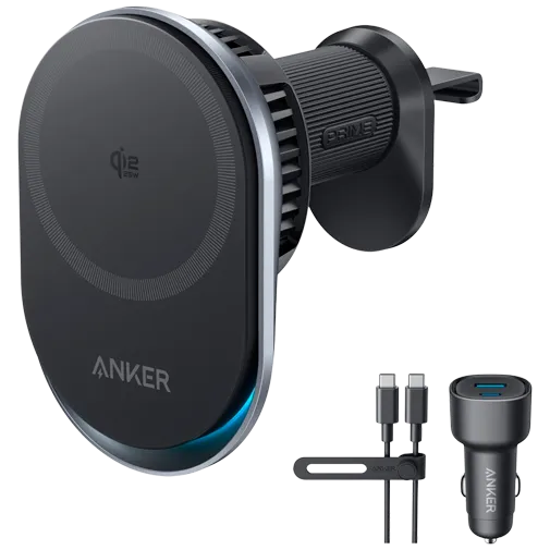 Anker Prime Wireless Car Charger 25W Black
