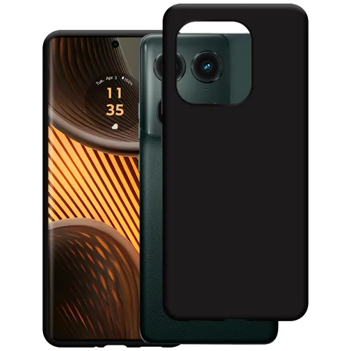 Just in Case TPU Back Cover Black Motorola Edge 50 Ultra