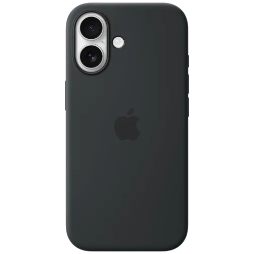 Apple Silicone Back Cover Black MagSafe Apple iPhone 17
