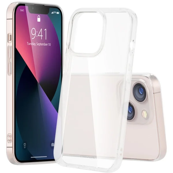 Nevox StyleShell Flex Phone case Transparent iPhone 16 Plus