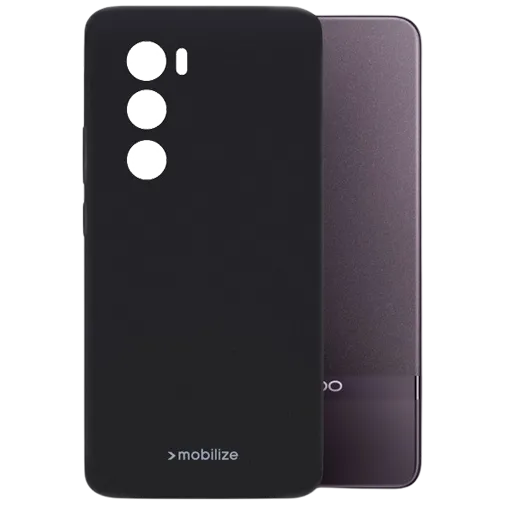 Mobilize TPU Back Cover Black OPPO Reno12 Pro