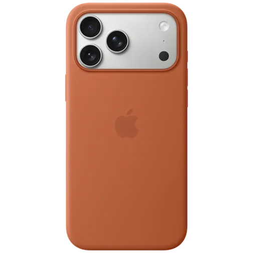 Apple Silicone Back Cover Brown MagSafe Apple iPhone 17 Pro Max