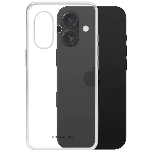 Mobilize TPU Back Cover Transparent Apple iPhone 16