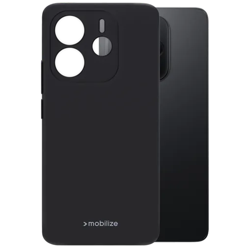Mobilize TPU Back Cover Black Redmi Note 14 4G